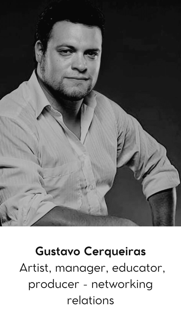 Gustavo Cerqueiras — artista, manager, educador y productor, relaciones de networking en Music in Fusion